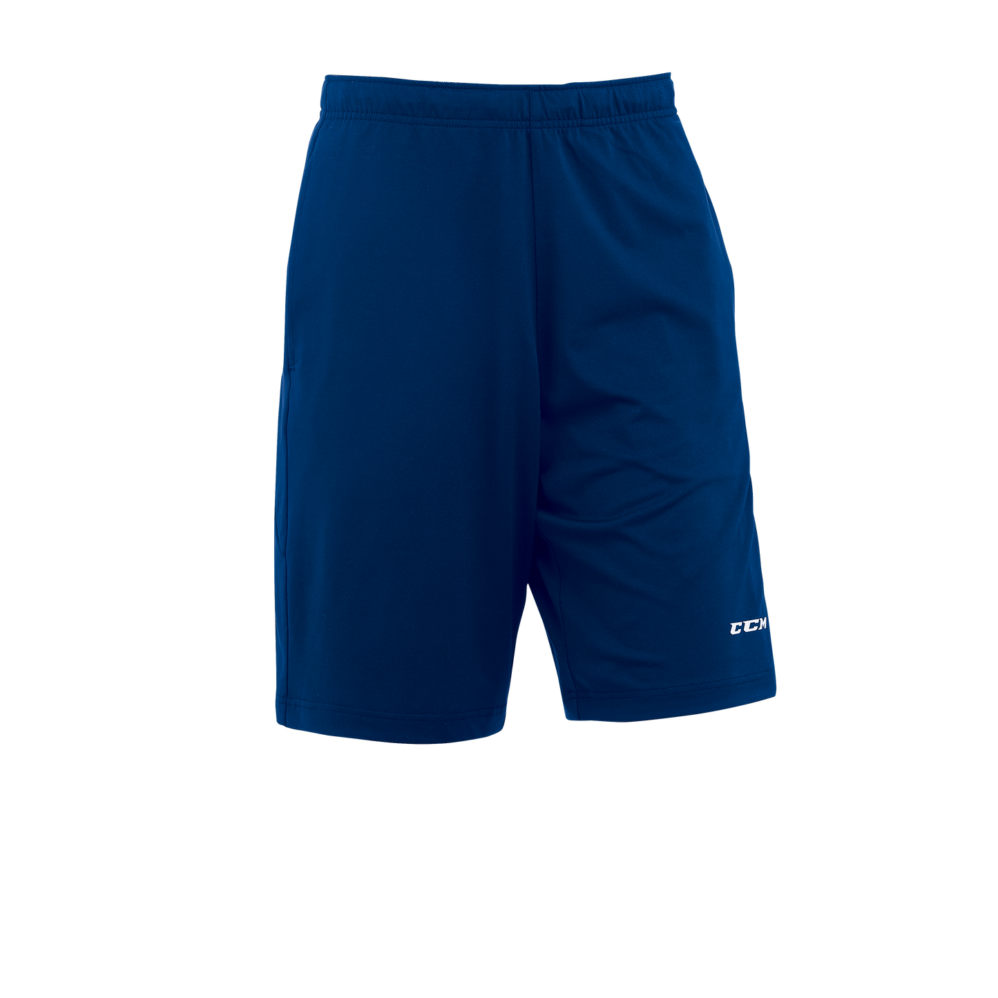 New CCM Navy Team Short | Senior S | #888600323664 - Top Flight Hockey