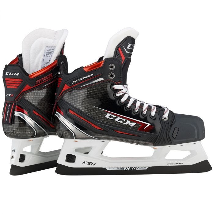 New CCM Jetspeed FT2 Goalie Skates | 7 D | AB108 - Top Flight Hockey
