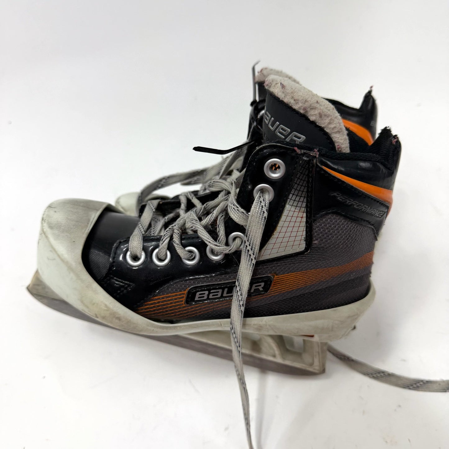 Used Bauer Performance Goalie Skates | Size youth 13 D | AB471