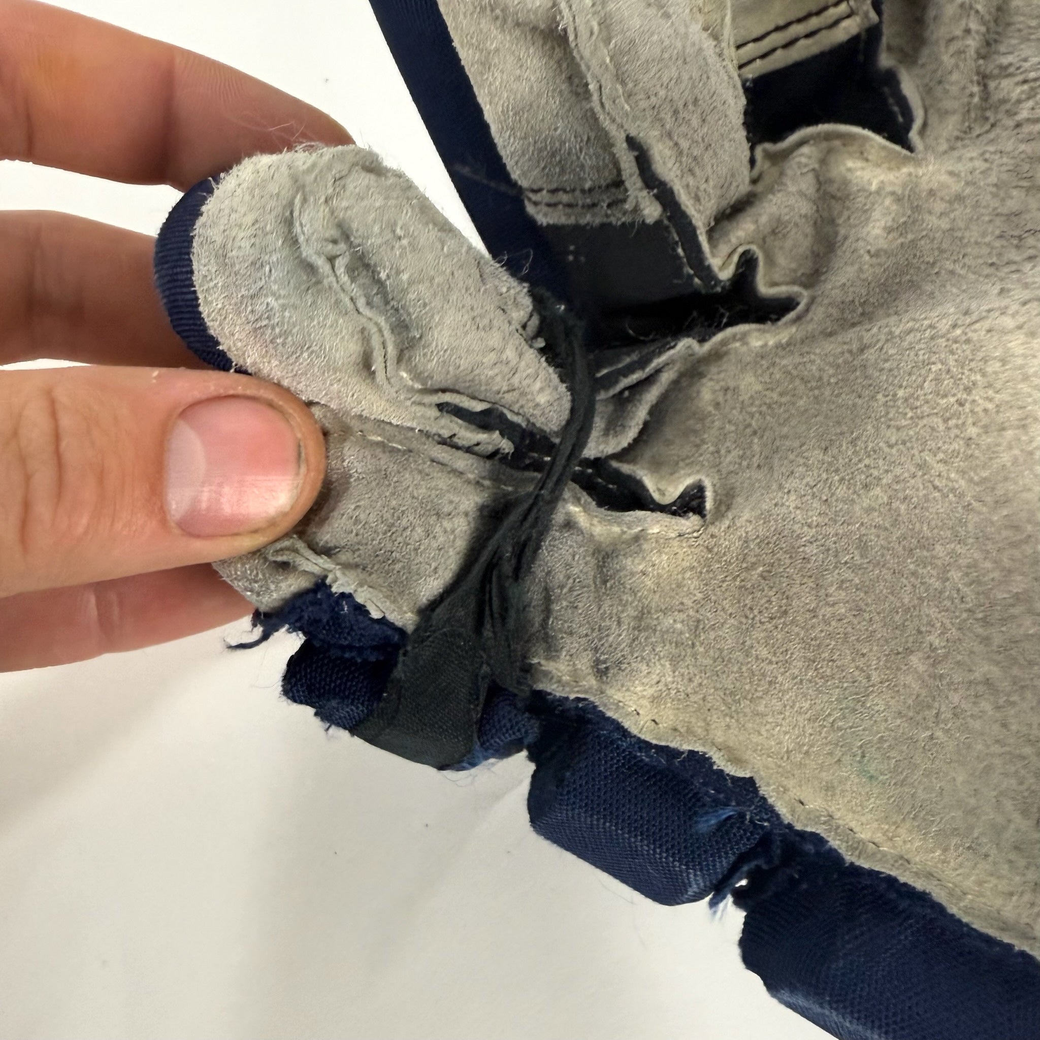 Used Navy STL Blues Bauer Vapor 2x Pro Gloves | 14" | D100 - Top Flight Hockey