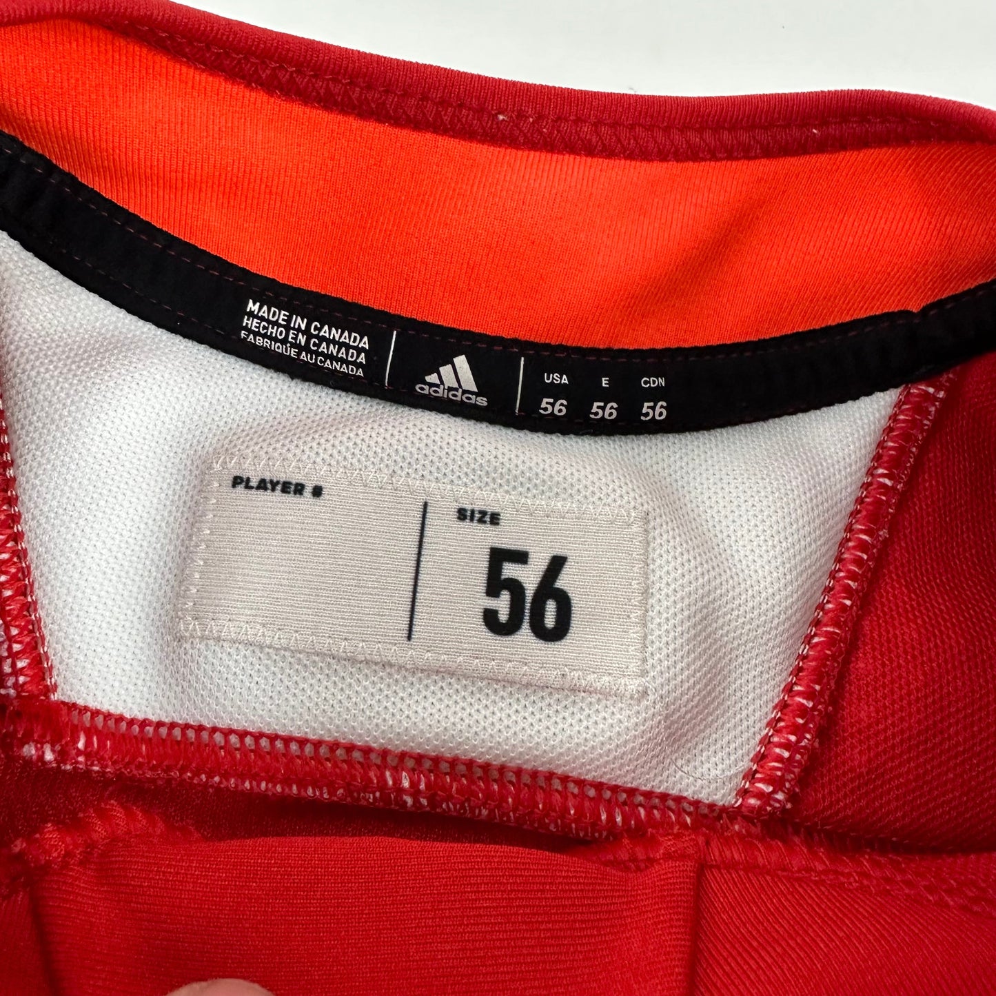 ROOS #48 - Red Chicago Blackhawks Practice Jersey - Adidas MIC Size 56