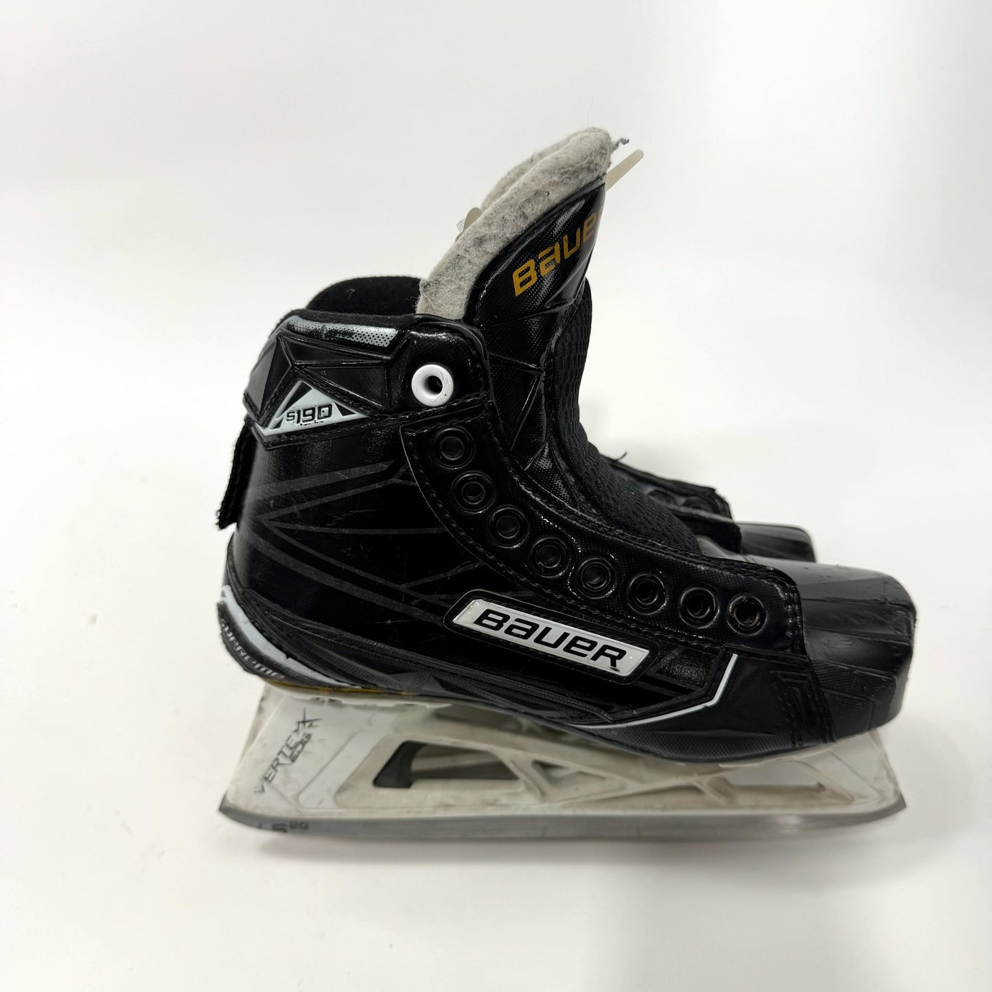 Used Bauer Supreme S190 Goalie Skates | Size 2 D | J138