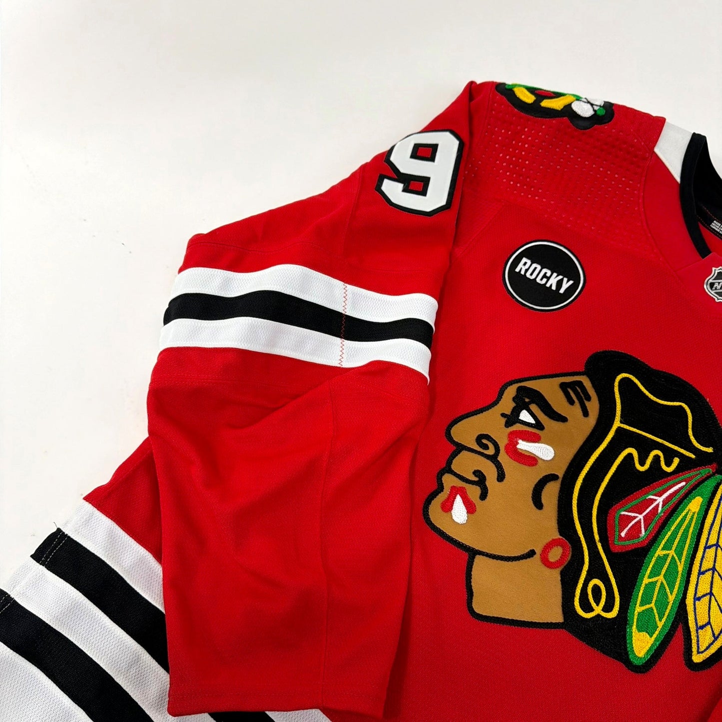 Michal Teply #92 Away Chicago Blackhawks Team Issued Jersey 2023-2024 | 25619