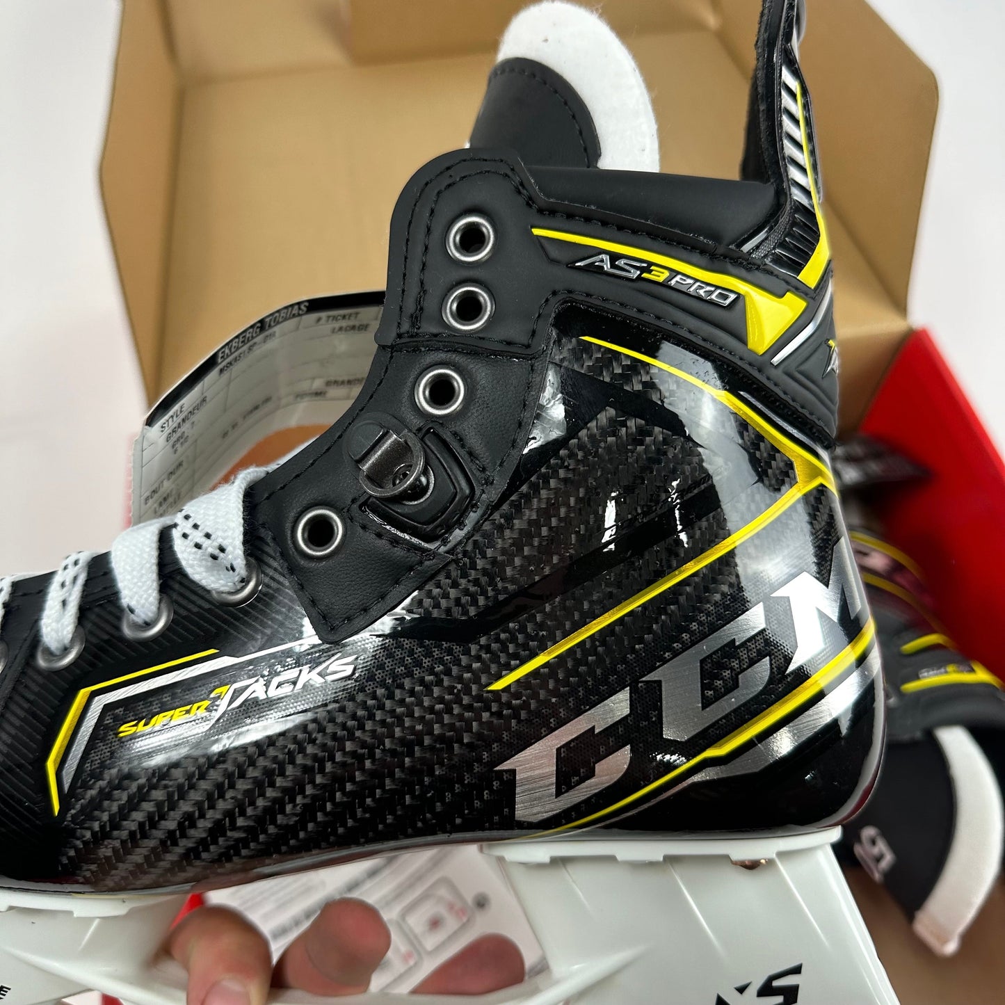 New CCM Super Tacks AS3 Pro Skates | Size 6.5 D | M247 - Top Flight Hockey