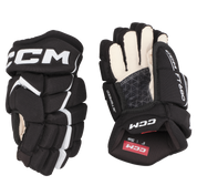 Black New CCM JetSpeed FT680 Gloves Junior Size 12" Retail