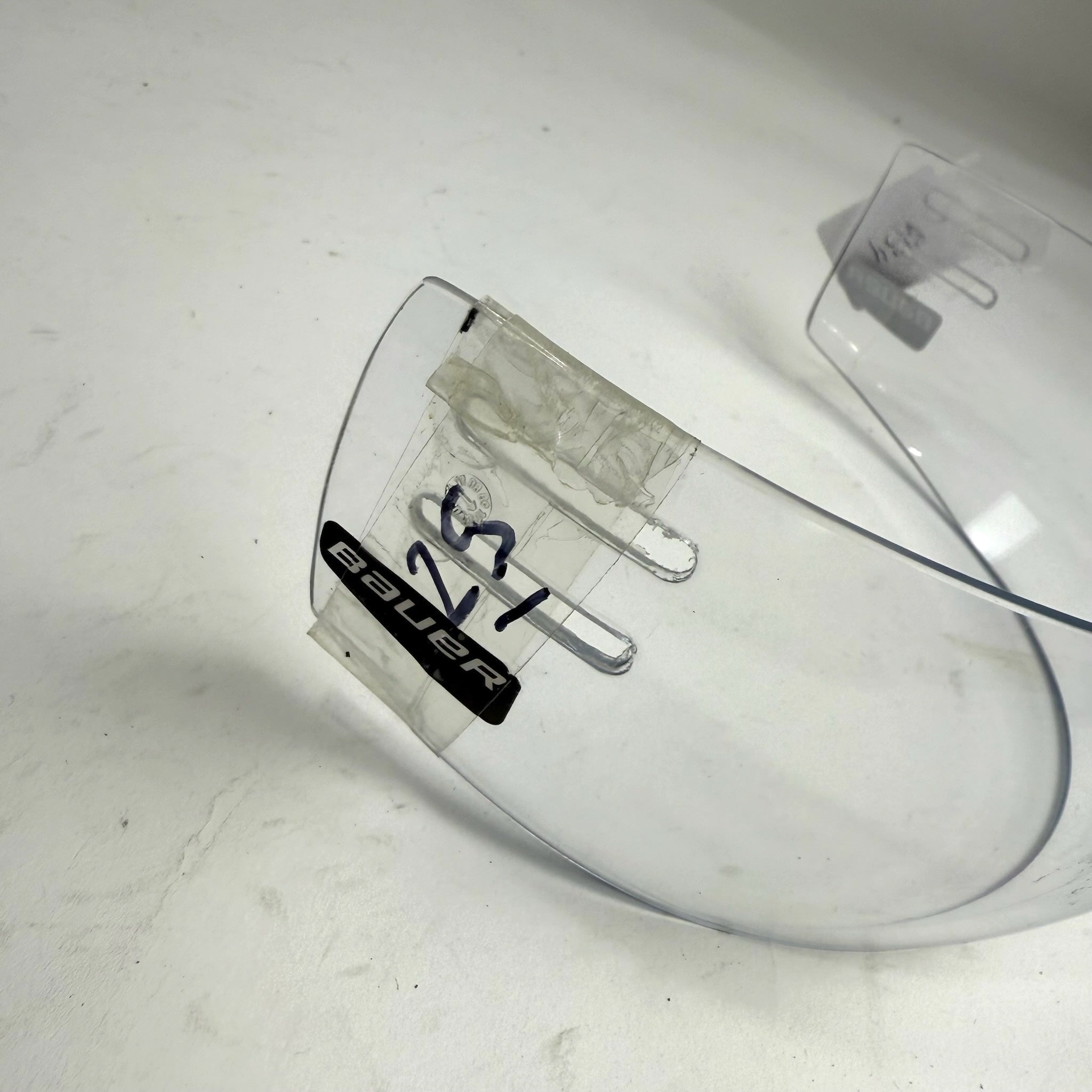 Used Bauer Short Cut Visor Sku#V134 - Top Flight Hockey