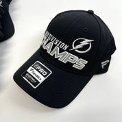 Brand New - Tampa Bay Lightning Fanatics 2019 Division Champions Hat - Velcro Back - Top Flight Hockey