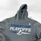 Team Issued Fanatics 2023 Playoffs Hoodie | GAR | Senior Large - Tampa Bay Lightning