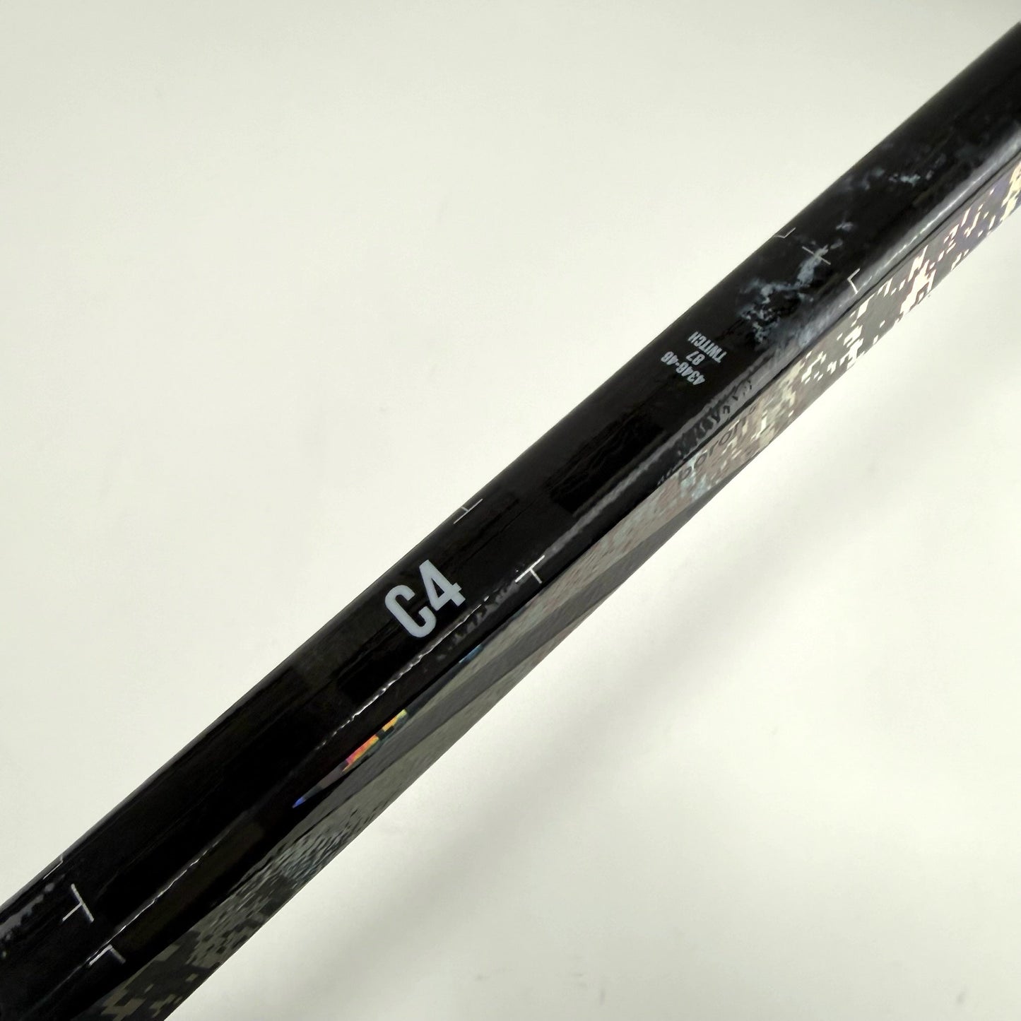 New Left Silver Bauer Twitch | 87 Flex Fowler Pro Curve Grip | Fowler | J512