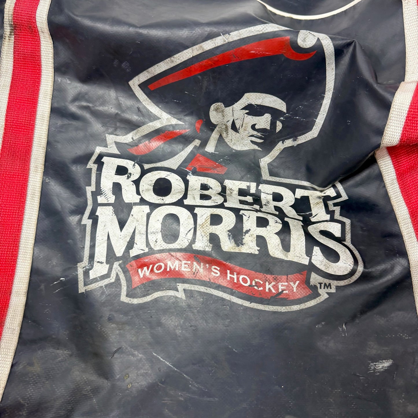 Used Navy Robert Morris Women's Hockey Bag | AB545
