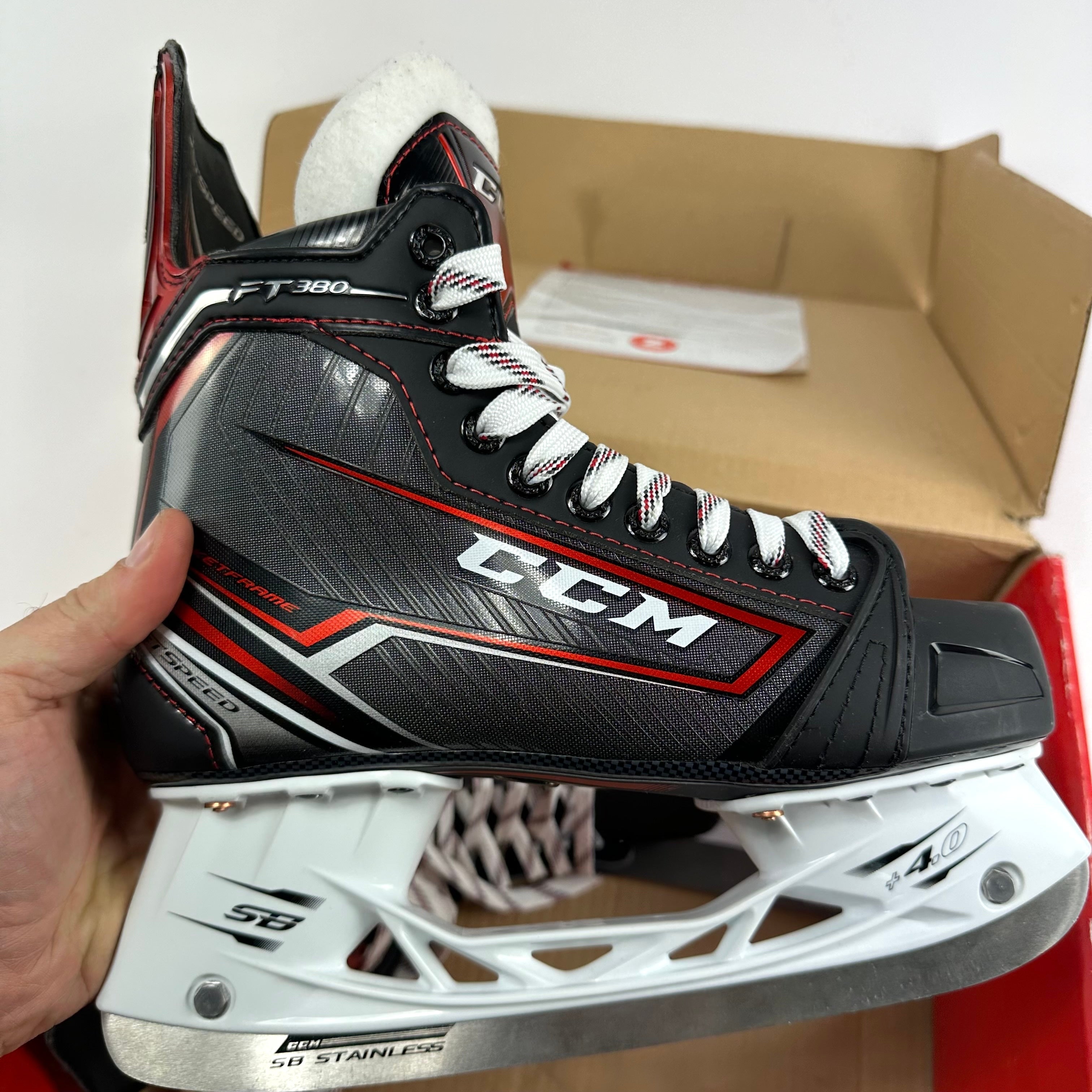 New CCM Jetspeed FT380 Skates | Senior Size 6 D