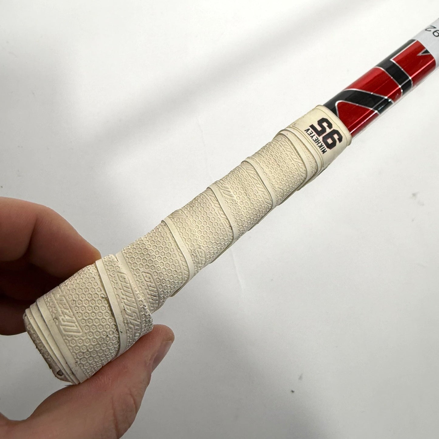 Used Left Red Bauer Vapor Hyperlite 2 | 87 Flex P28 Curve Grip | Ilya Mikheyev | BH192 - Top Flight Hockey