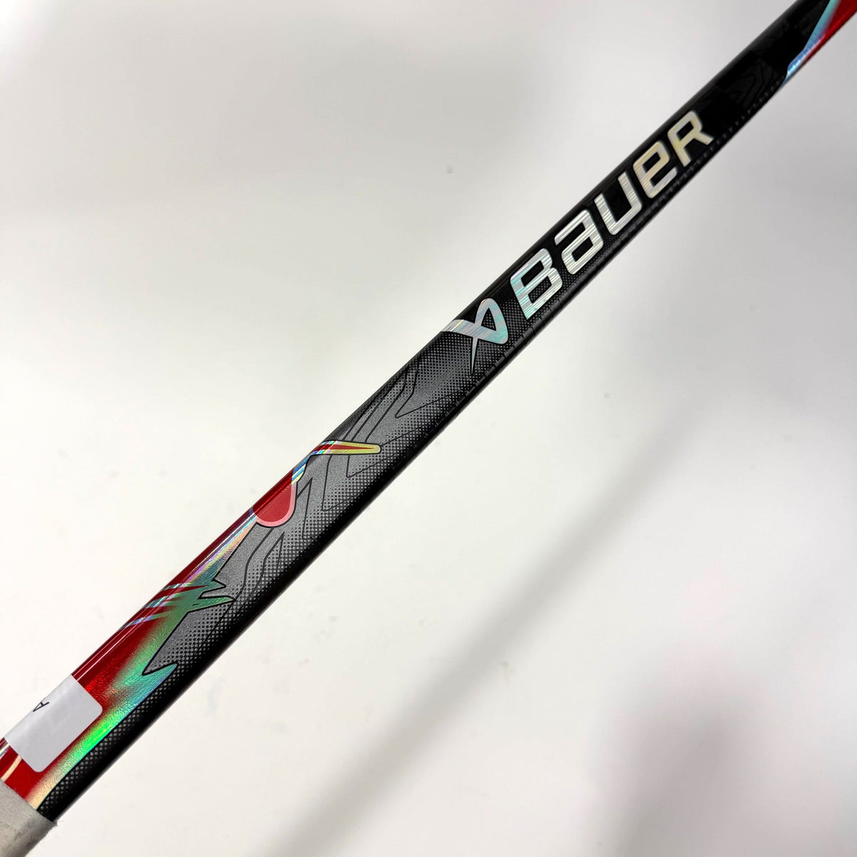 Used Right Red Bauer Flylite | 55 Flex Pastrnak Pro Curve Grip | AB702