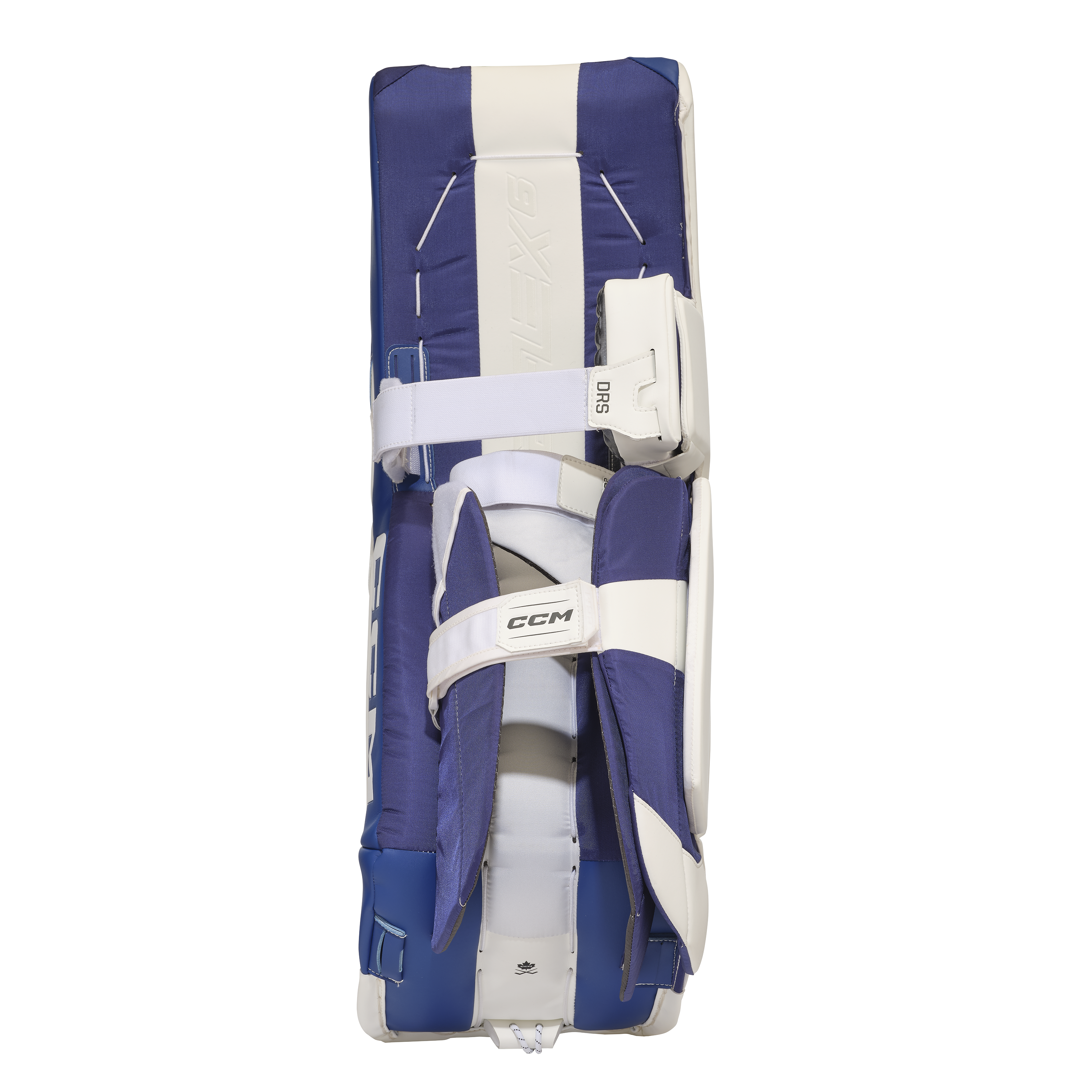 New CCM White E Flex 6.9 Goalie Leg Pads | 31+1" | #191520631918 - Top Flight Hockey