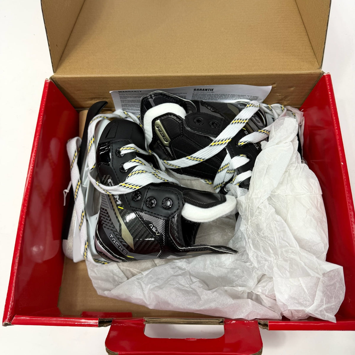 New CCM Super Tacks AS-V Skates | Size Youth 8 Regular - #AB118 - Top Flight Hockey