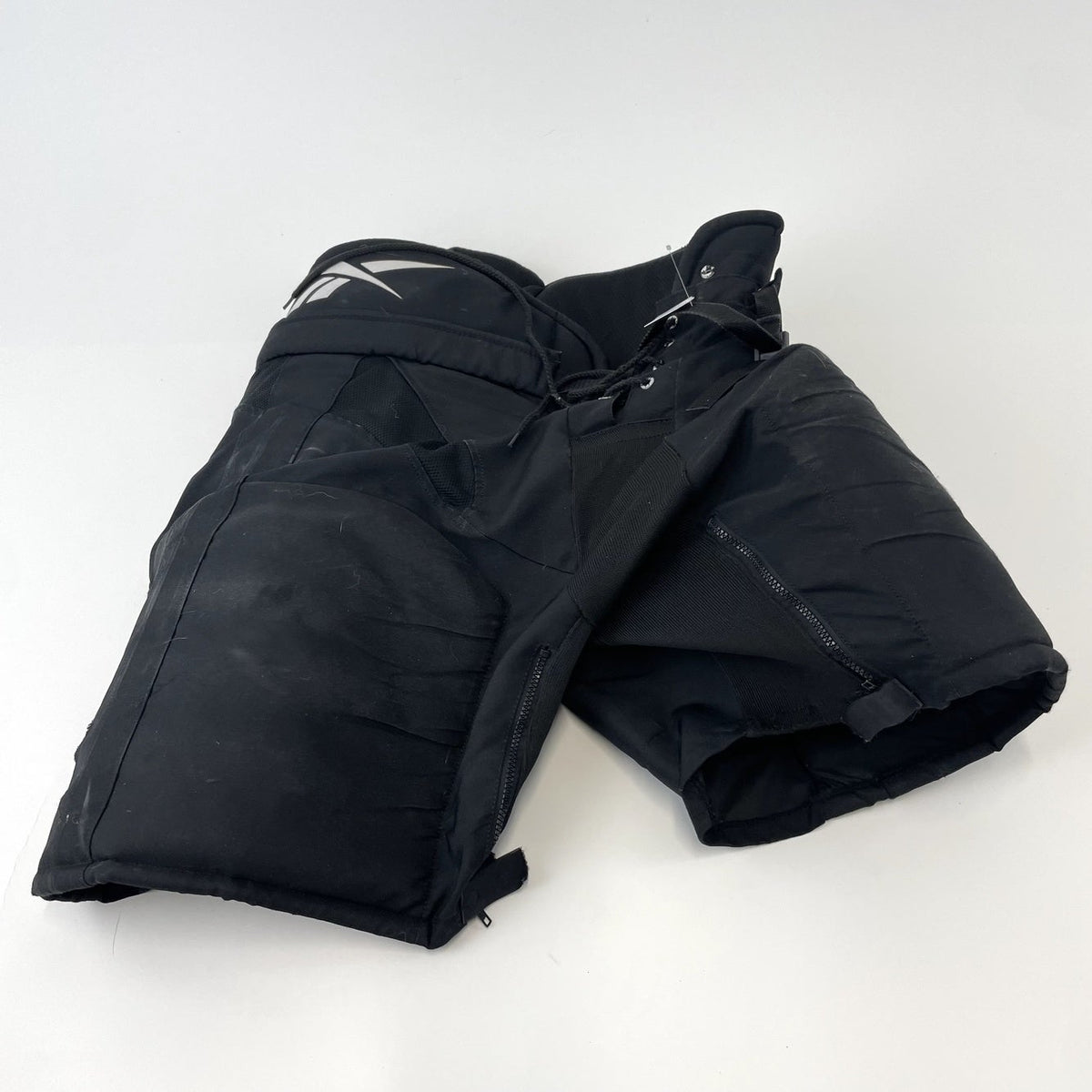 Used Black Reebok Pro Stock Pants | Senior Large | D198 - Top Flight Hockey