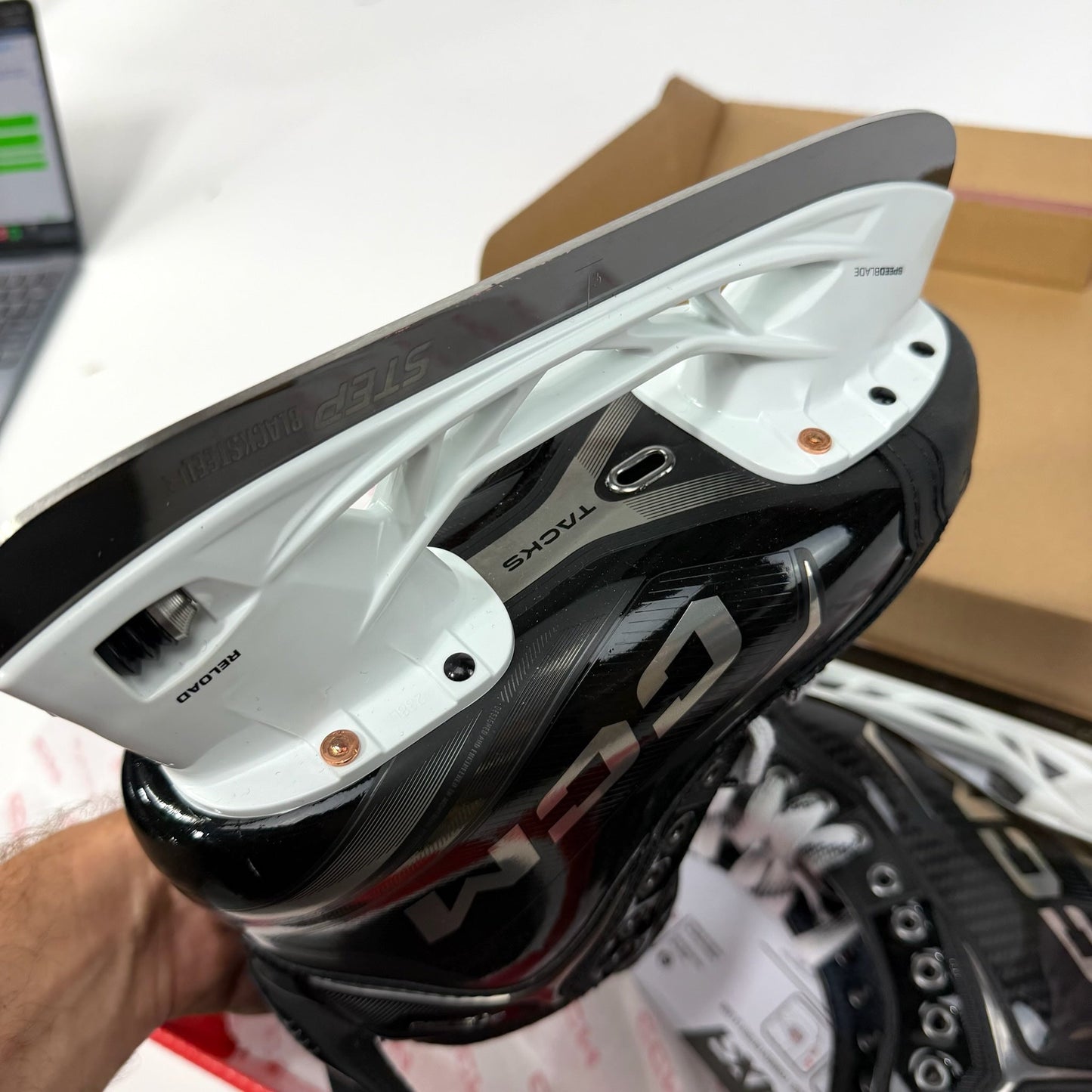 Brand New Retail CCM Tacks XF Pro Skates - Size 4.5 - Regular