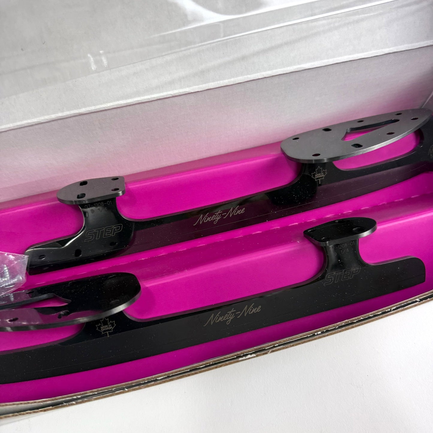 Brand New Figure Skate Step Steel Holders - Ninety-Nine / S99SS / BlackSteel / 9 1/4 - SKU#E334