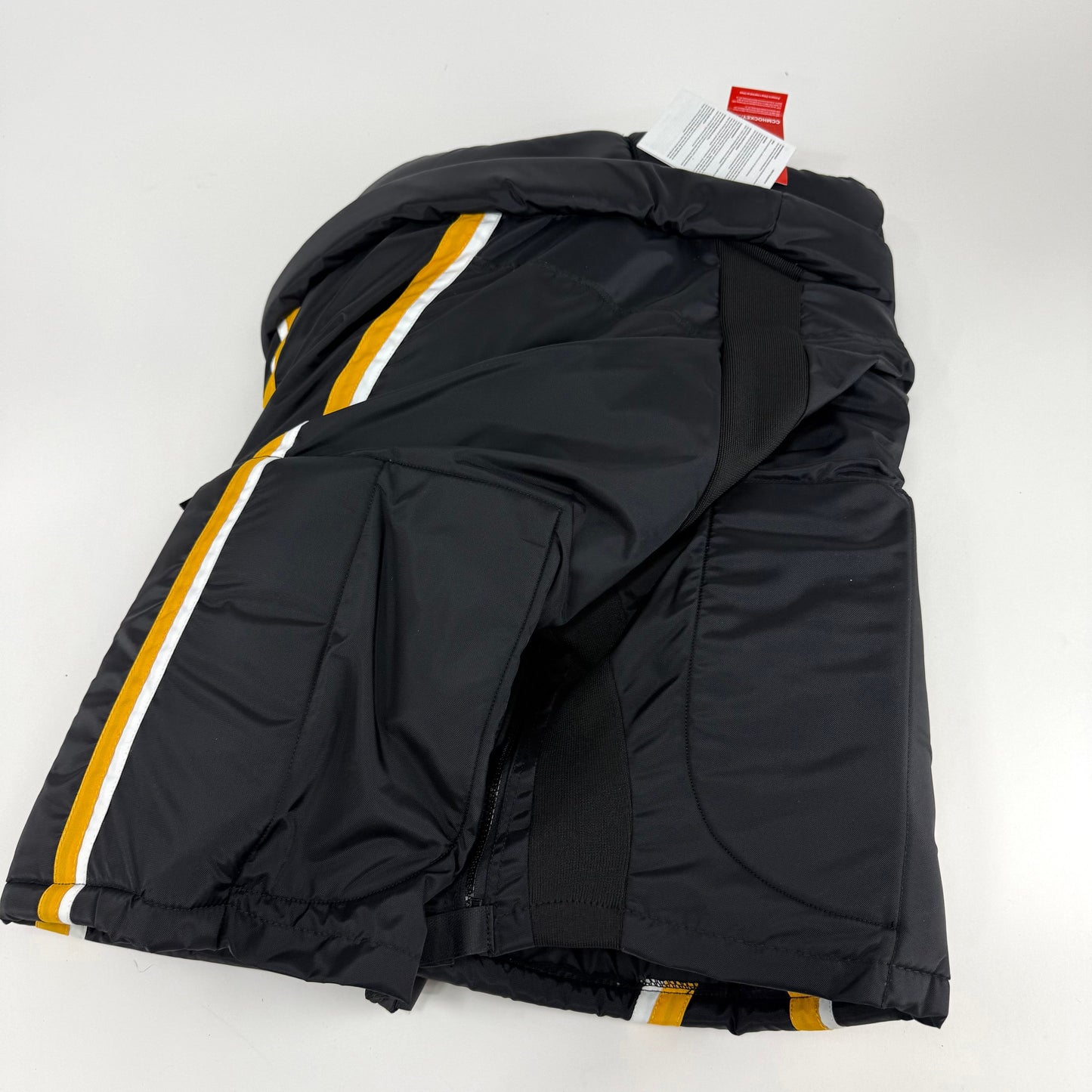 New Black Calgary Flames CCM HP70 Pants | XL +2" | J605