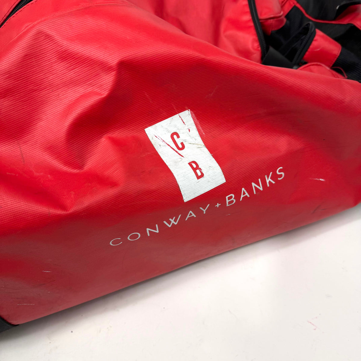 Used Red Conway Banks 34" Wheeled Bag | AB351