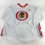 HOWARTH #45 - White Chicago Blackhawks Camp / Practice Jersey - Adidas MIC Size 58 - Top Flight Hockey