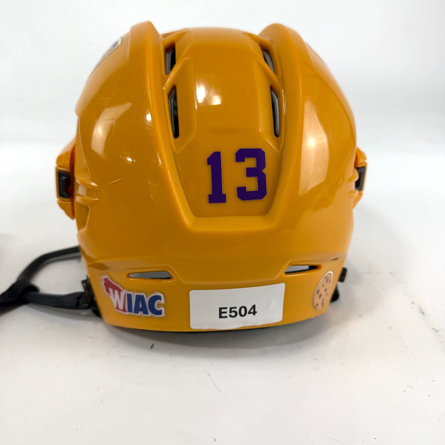Used Sunflower Yellow CCM Tacks 910 Helmet | Small | E504 - Top Flight Hockey