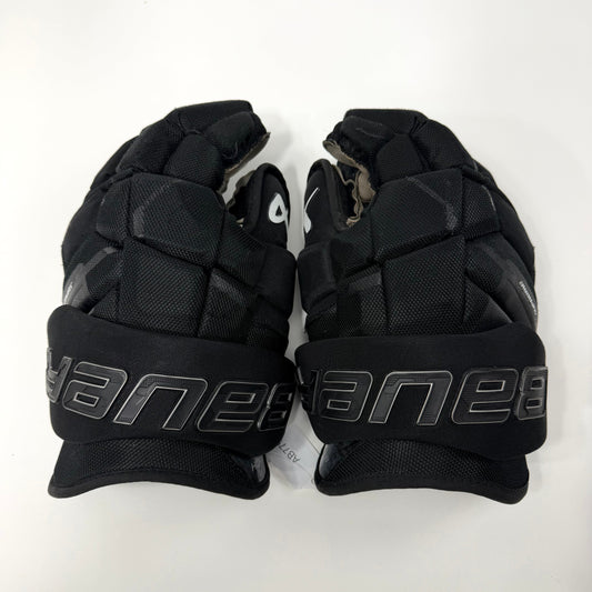 Used Black Bauer Supreme Mach Gloves | 14" | AB779