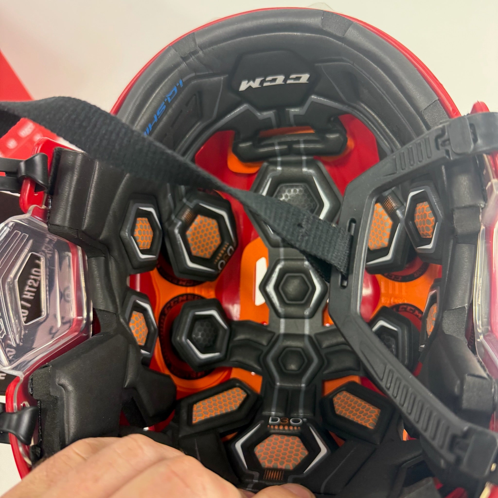 New Red CCM Tacks 710 Helmet | Large - Top Flight Hockey