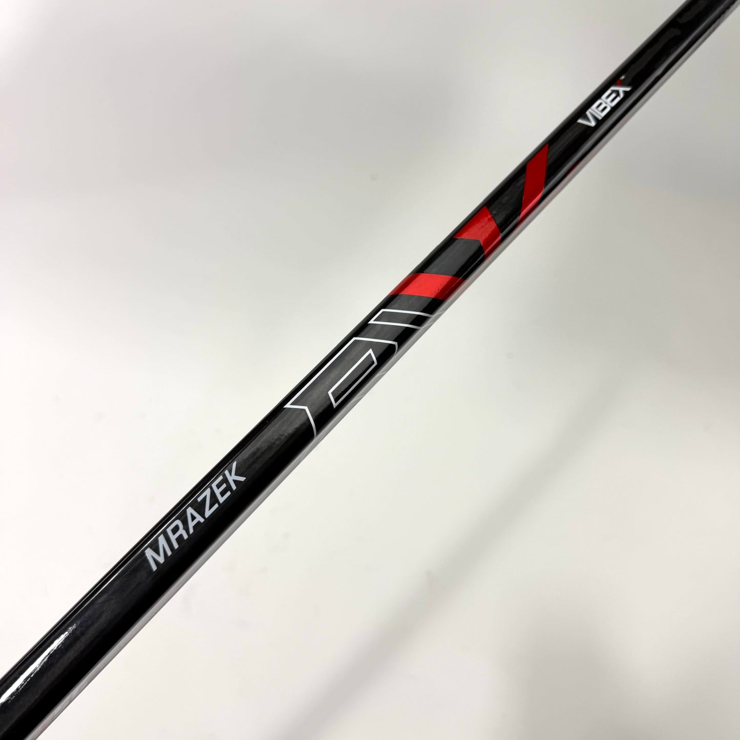 New Misprint Regular Black/Red Warrior Ritual V4 Goalie Stick | 26" Paddle Custom Curve | Mrazek