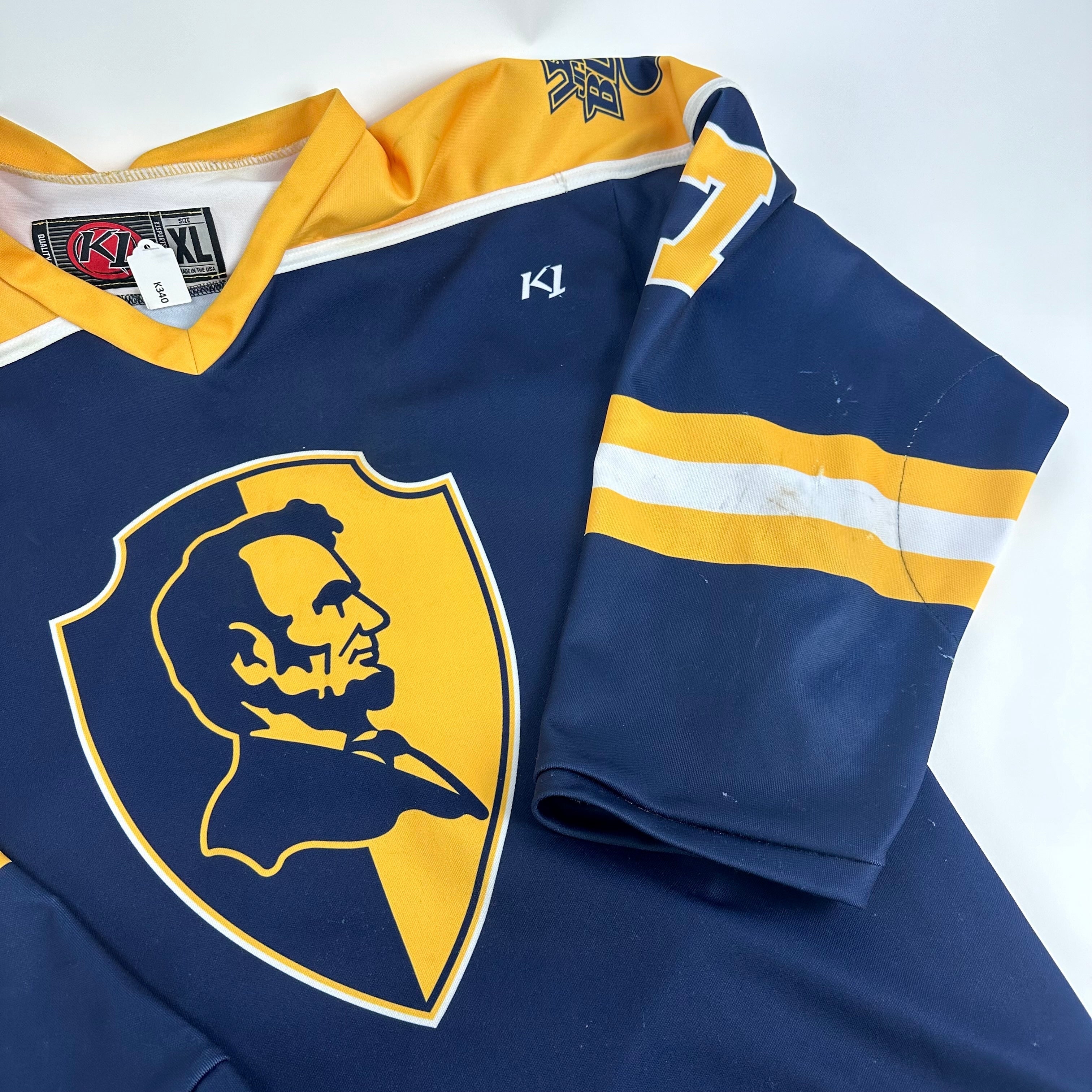 Used Navy Springfield Junior Blues Jersey | Senior XL | K340