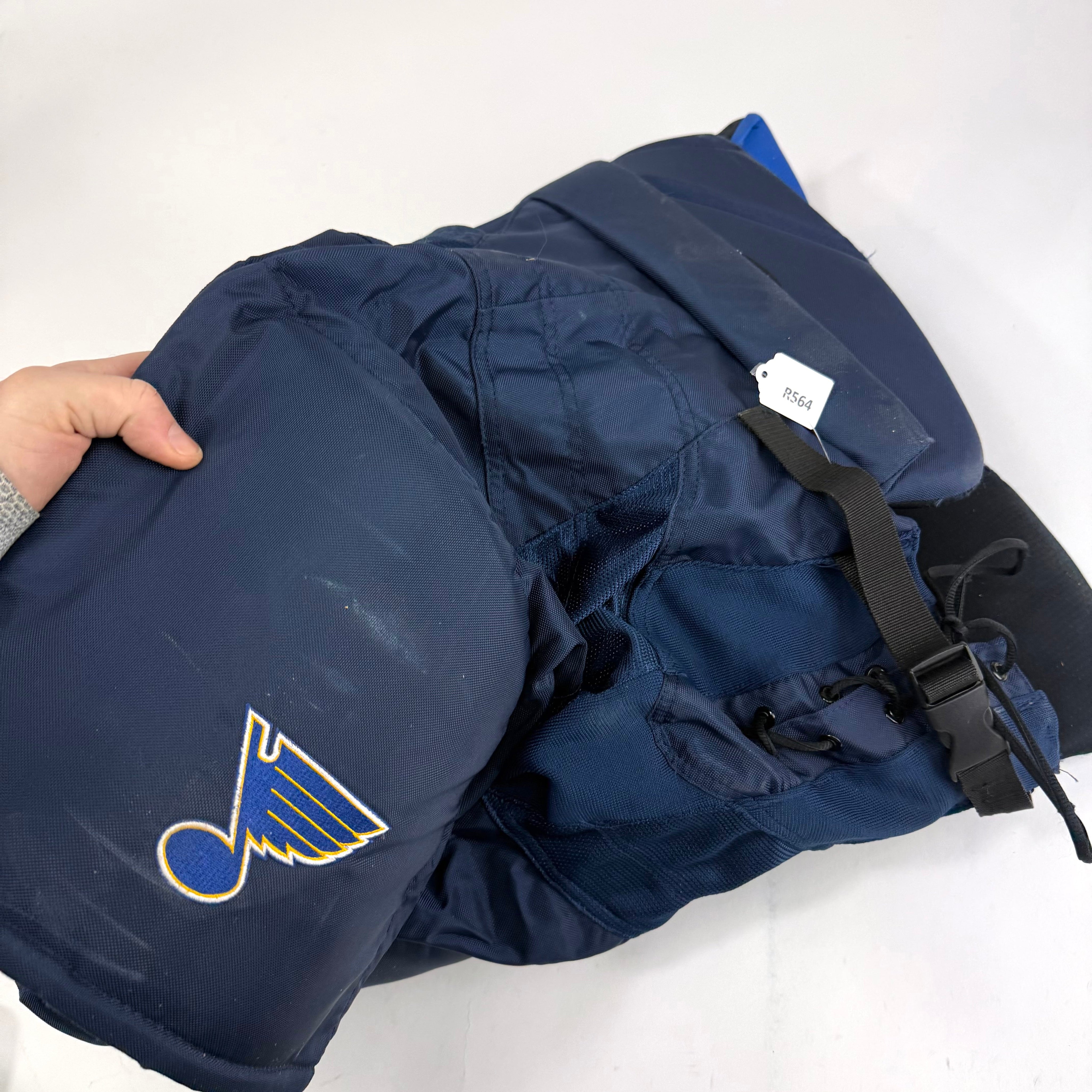 Used STL Blues Navy Bauer Nexus Pro - Large - #R564 - Top Flight Hockey