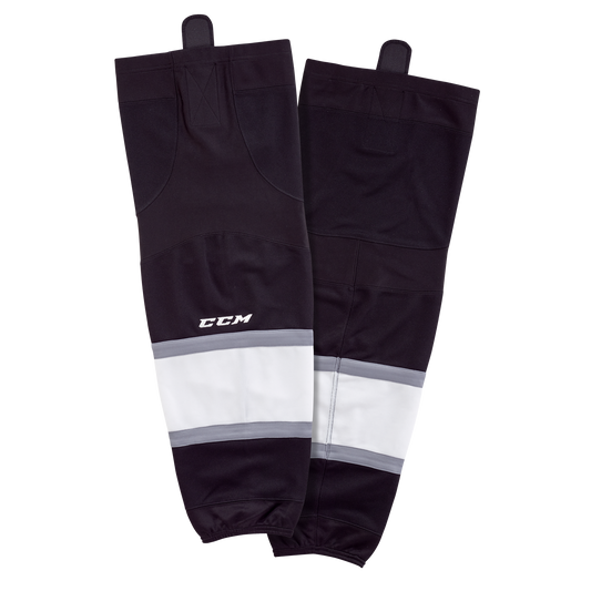 Brand New - Los Angeles Kings Home CCM Quicklite 8000 Hockey Socks - Junior