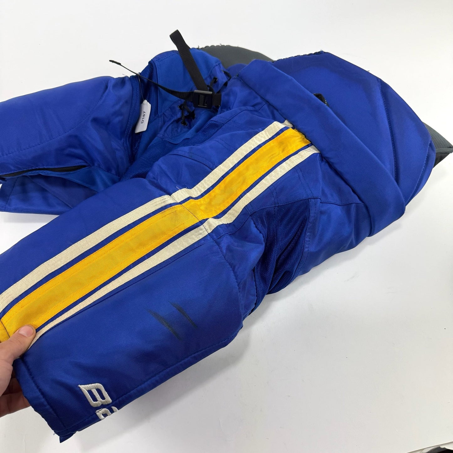 Used STL Blues Heritage Bauer Nexus Pro Lite Pants | Large | D187 - Top Flight Hockey