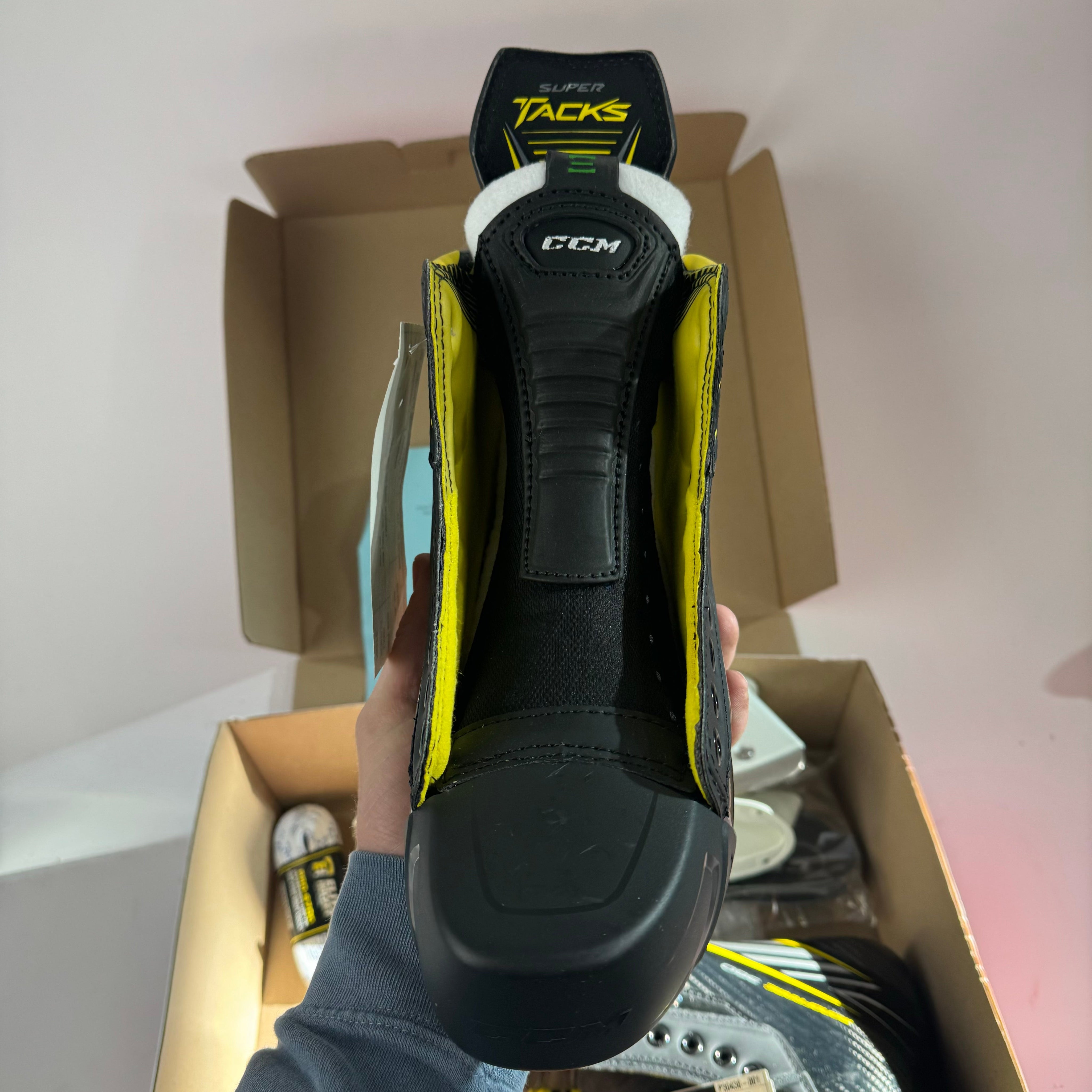 Brand New CCM Super Tacks Skates | Size 9.25 C | Bournival | CCM286