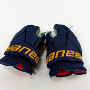 Used Navy STL Blues Bauer Vapor 2x Pro Gloves | 14" | D139 - Top Flight Hockey