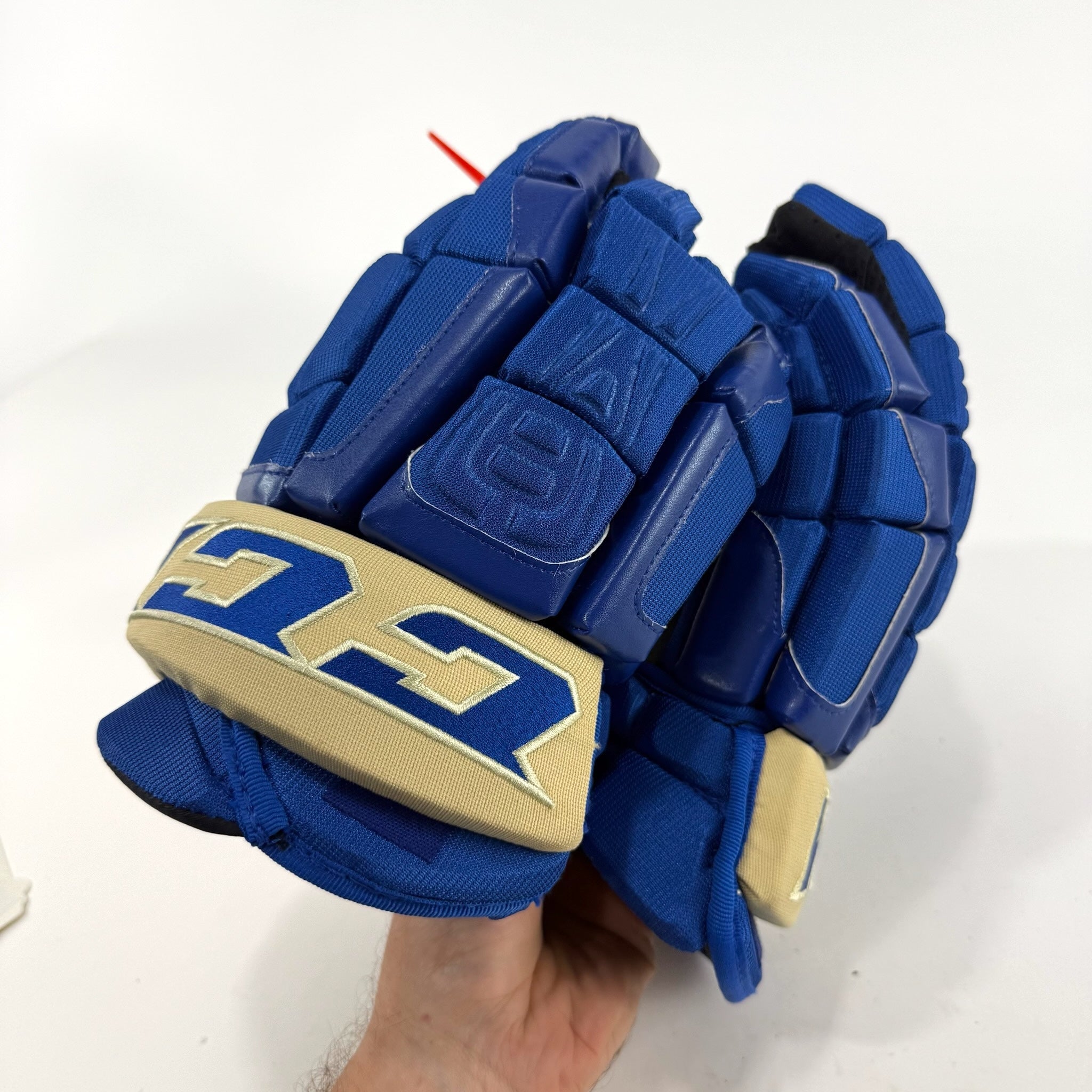Used Once STL Blues Heritage CCM HGCL Pro Gloves | 14" | D171