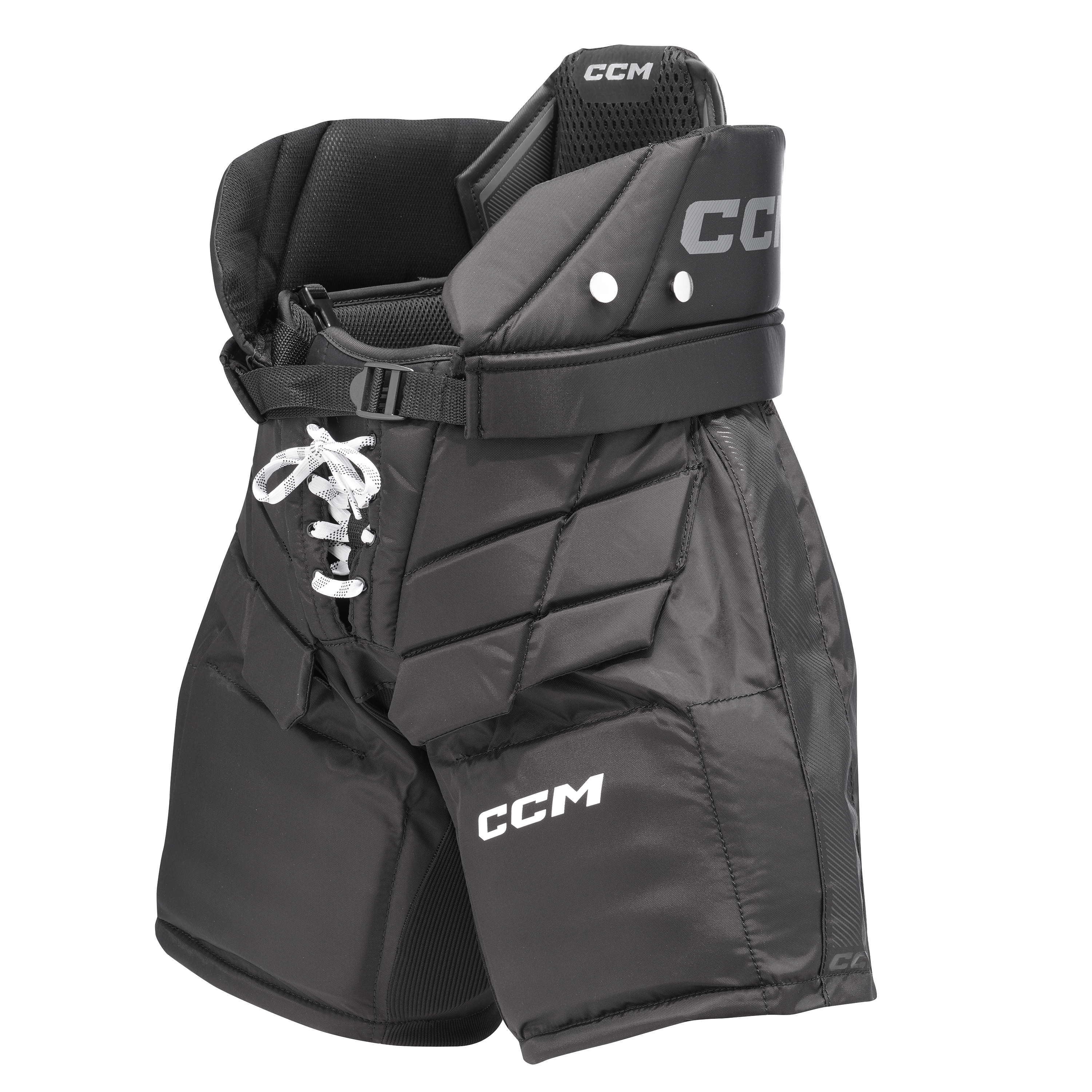 New CCM Black F5 Goalie Pant | Junior L | #191520791537 - Top Flight Hockey
