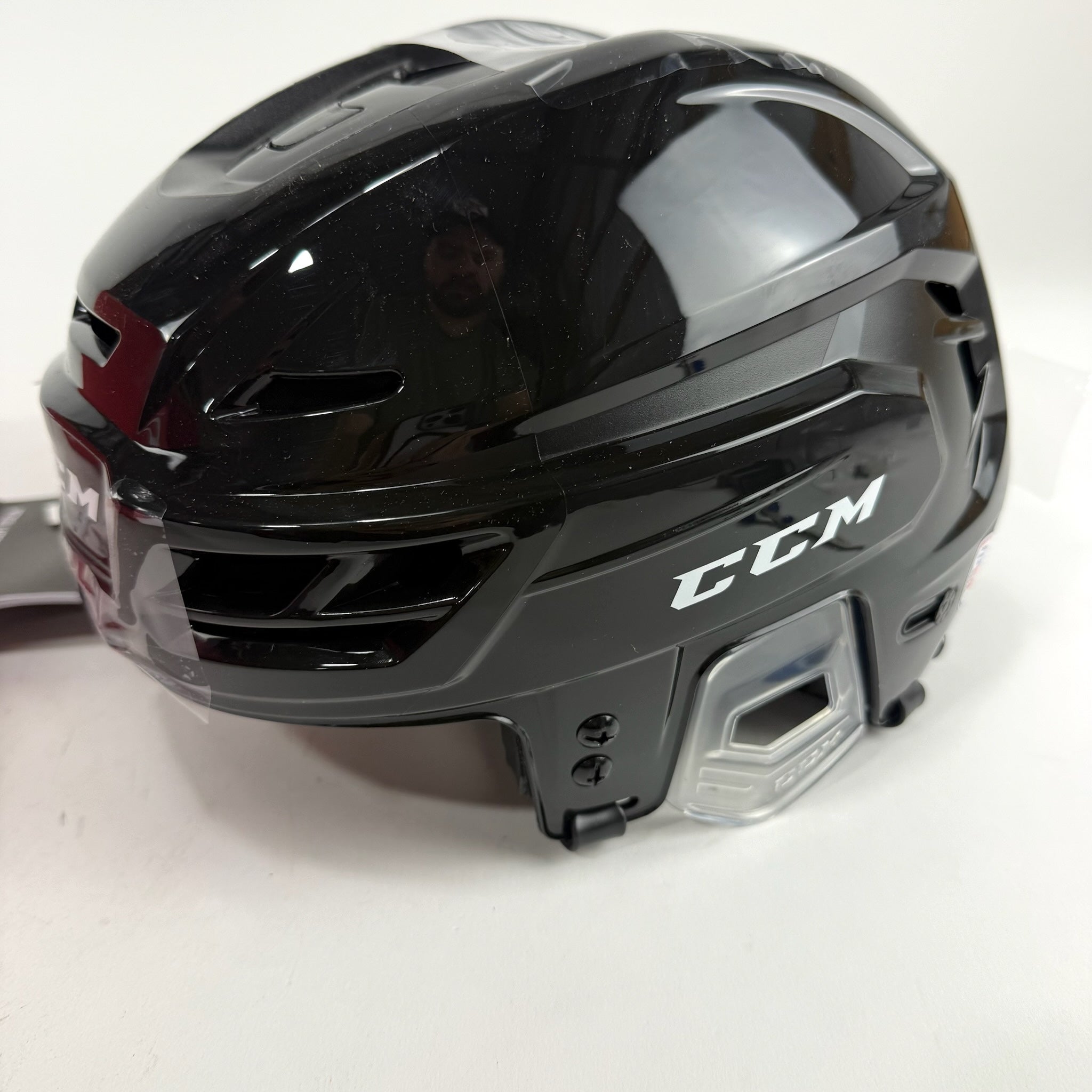 New Black CCM Tacks 310 Helmet | Large - Top Flight Hockey