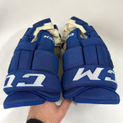 Brand New Blue CCM HG97XP Gloves Utica Comets 15"