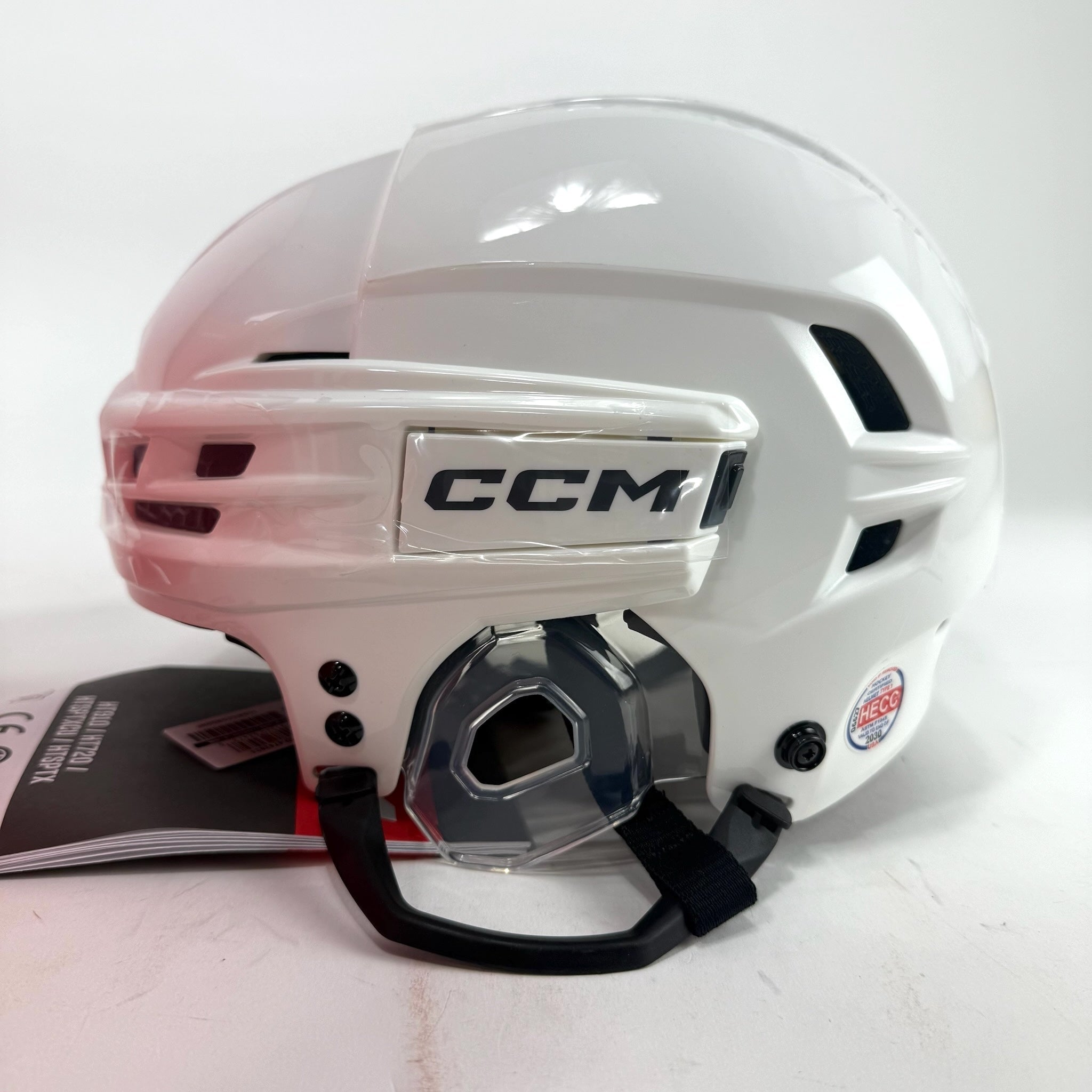 New White CCM Tacks 720 Helmet | Medium - Top Flight Hockey