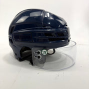 Used Navy CCM Tacks X Helmet With Visor | Medium | BH281 - Top Flight Hockey