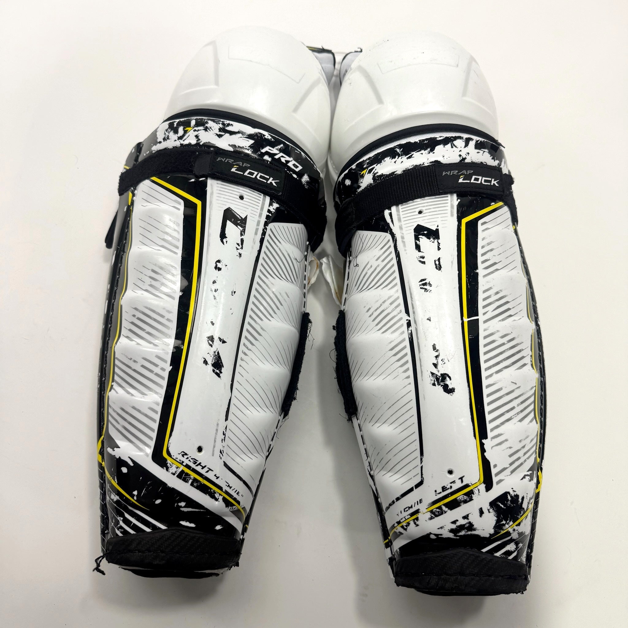 Used CCM Tacks Pro Shin Guards | 16" | BH287 - Top Flight Hockey