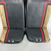 Used Vegas Knights Black and Gold Bauer Vapor Hyperlite Goalie Full Set | Brossoit | 35+2"