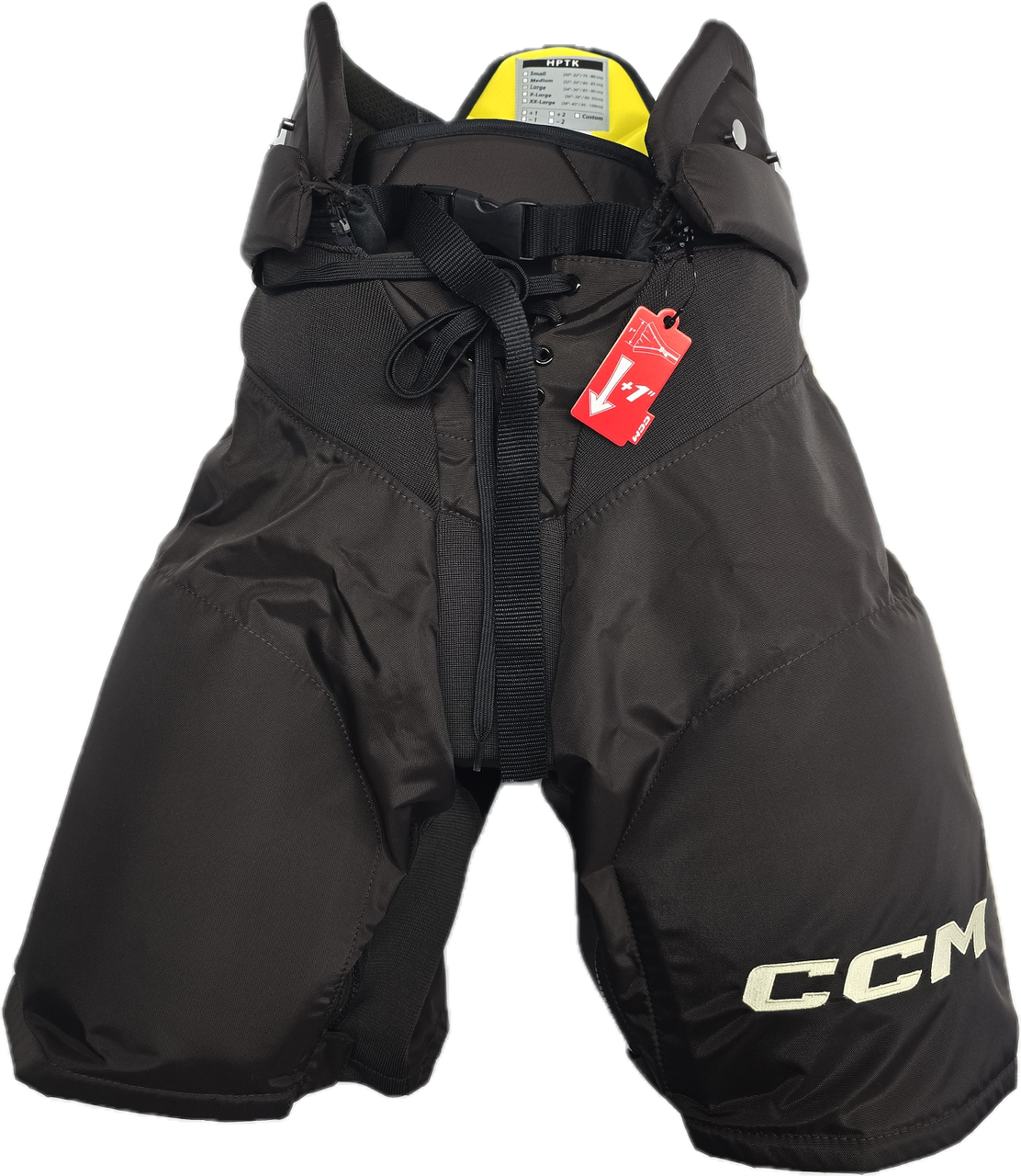 Used Black Penguins CCM HPTK Pants | Large | AB136 - Top Flight Hockey