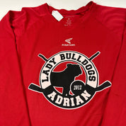 Used Red Lady Bulldogs Adrian Practice Jersey | Medium | A998