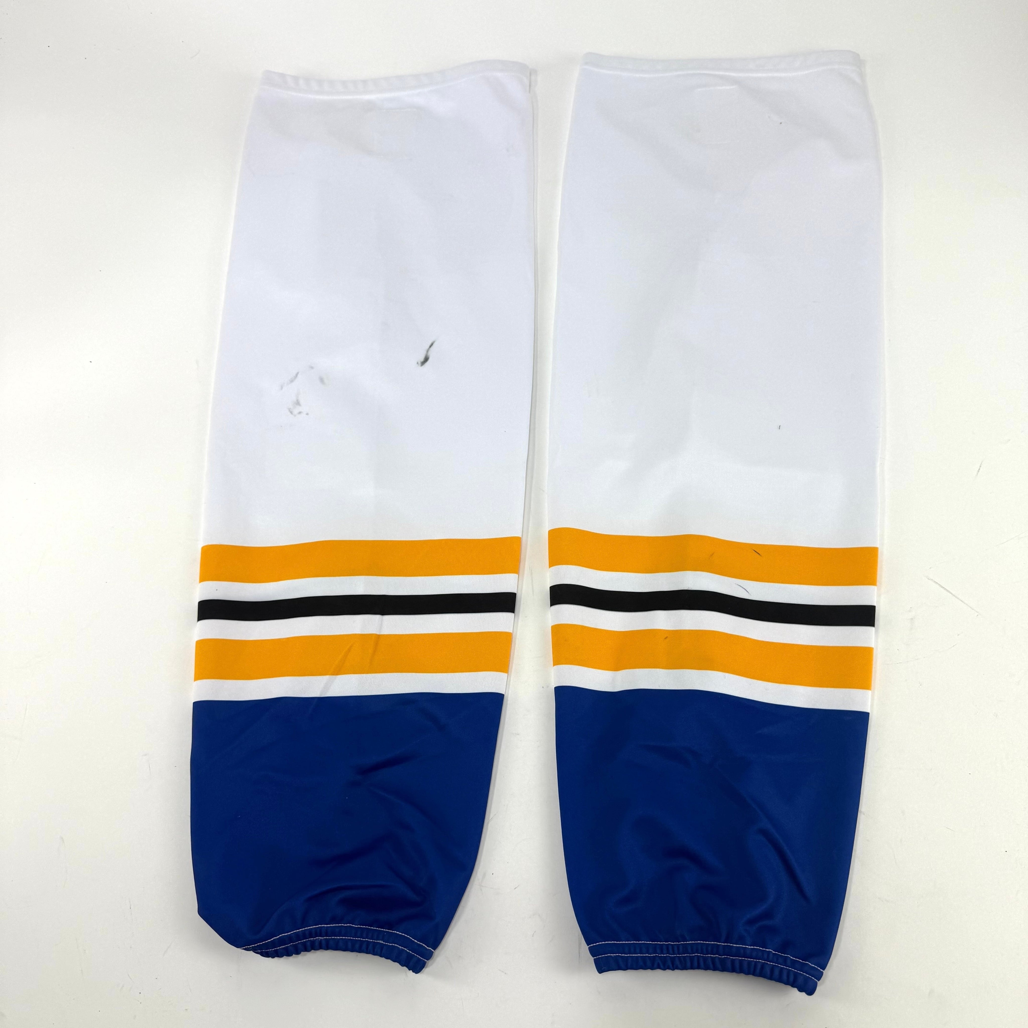 Yellow Socks with Velcro | Size 32" - Top Flight Hockey