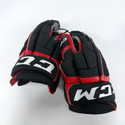 Used Blackhawks CCM HGCL Gloves 14" | L353 - Top Flight Hockey