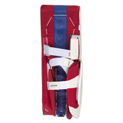 New CCM White E Flex 6.9 Goalie Leg Pads | 34+1" | #191520631741 - Top Flight Hockey