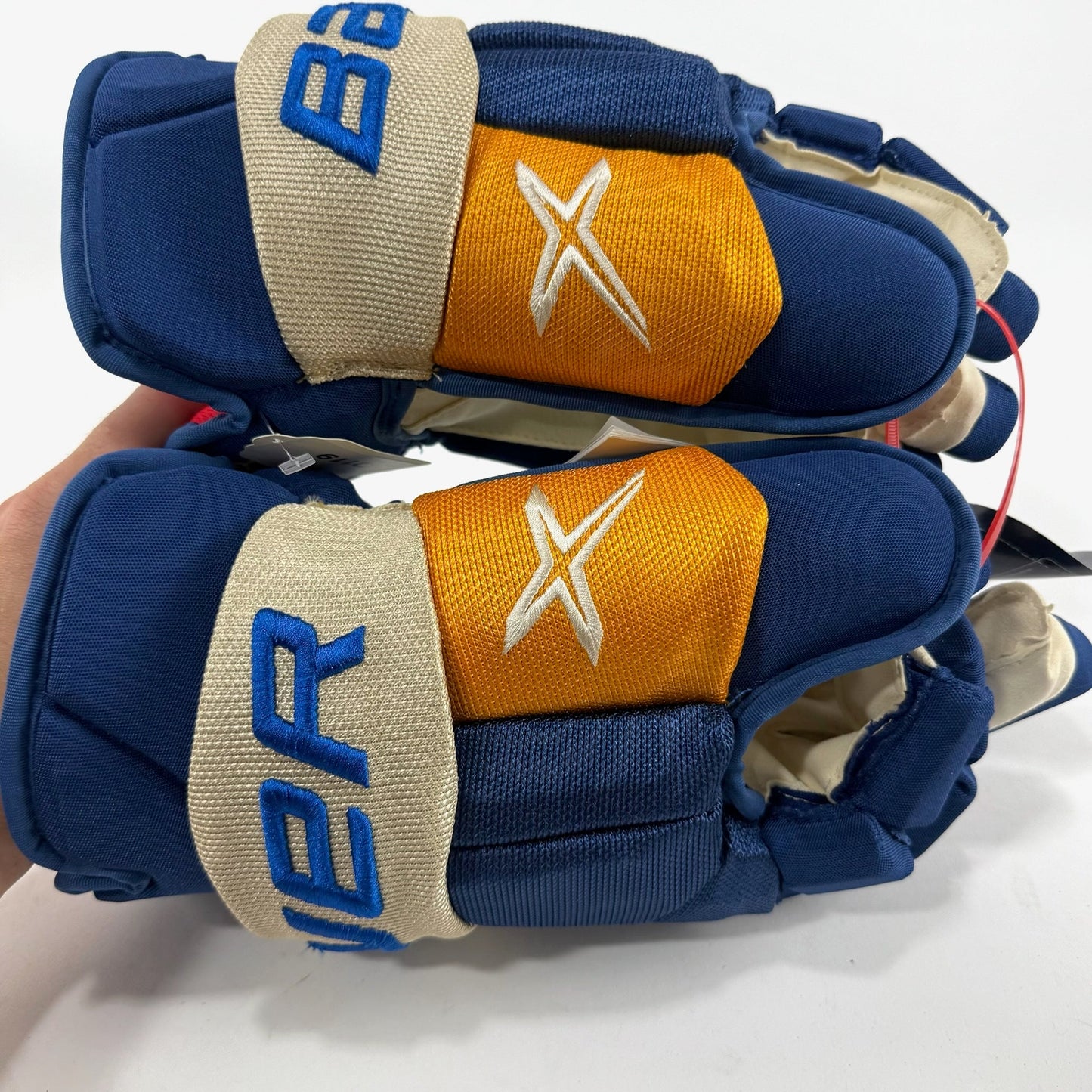 New STL Blues Winter Classic Bauer Vapor 2x Pro Gloves | 15" | D119 - Top Flight Hockey