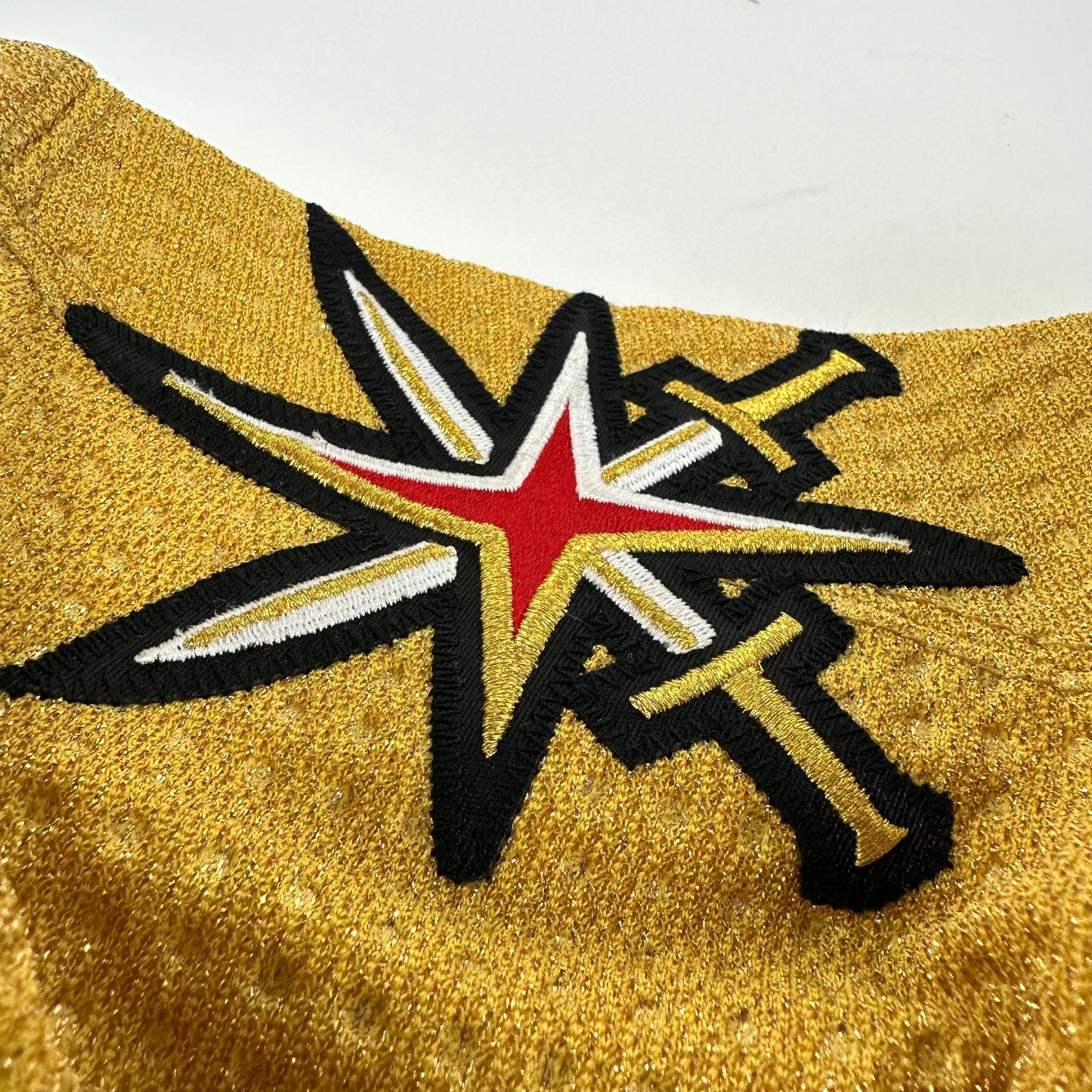 Brand New GOLD Primegreen Vegas Golden Knights MIC Made in Canada Blank Game Jersey - Size 60G - Top Flight Hockey